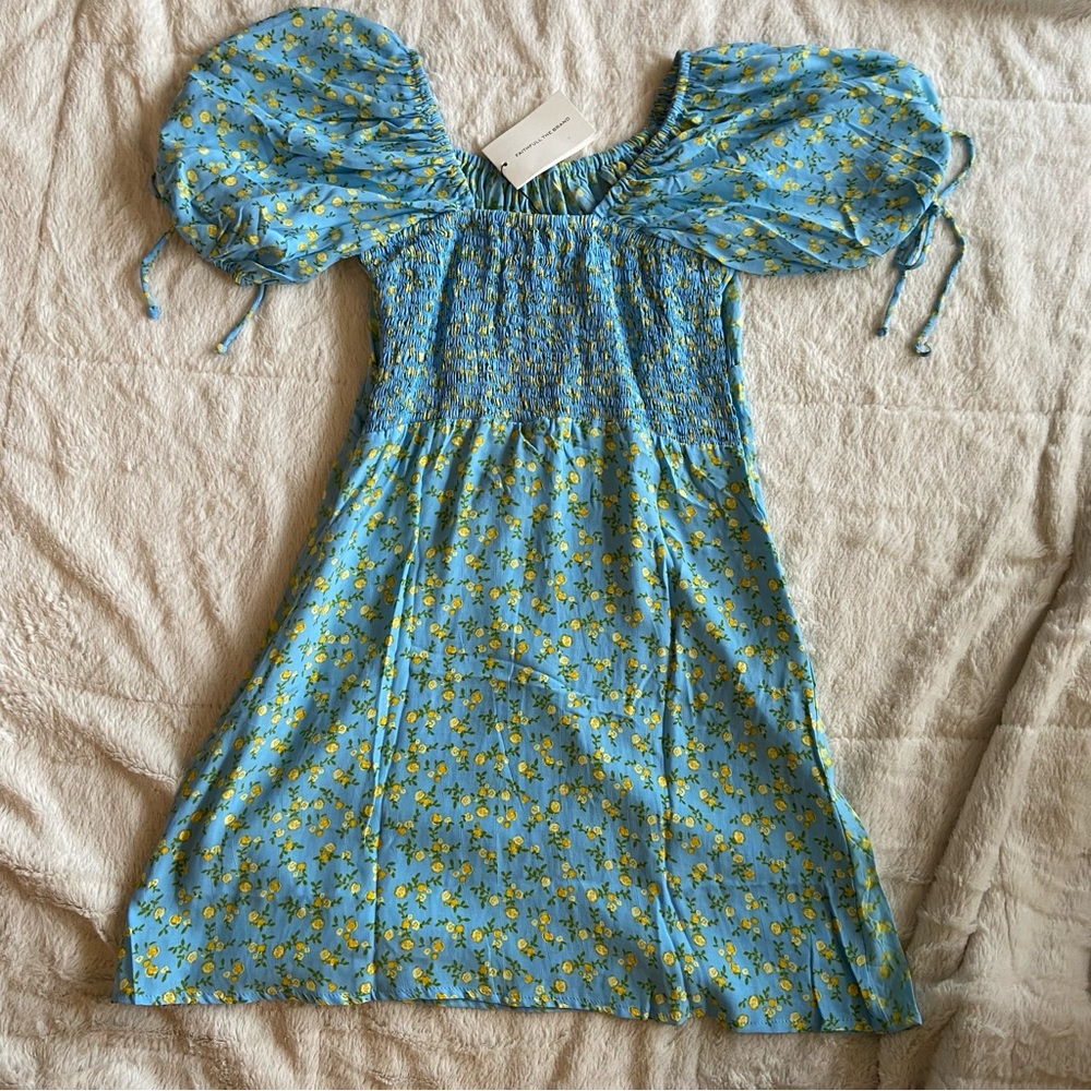 Faithfull the Brand Thea Mini Dress, US 2 - Picture 7 of 10